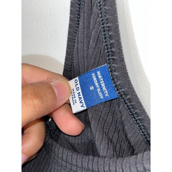 NWT Old Navy Maternity Ribbed Racerback Nursing Tank Top O Size Small in Green - Picture 3 of 8